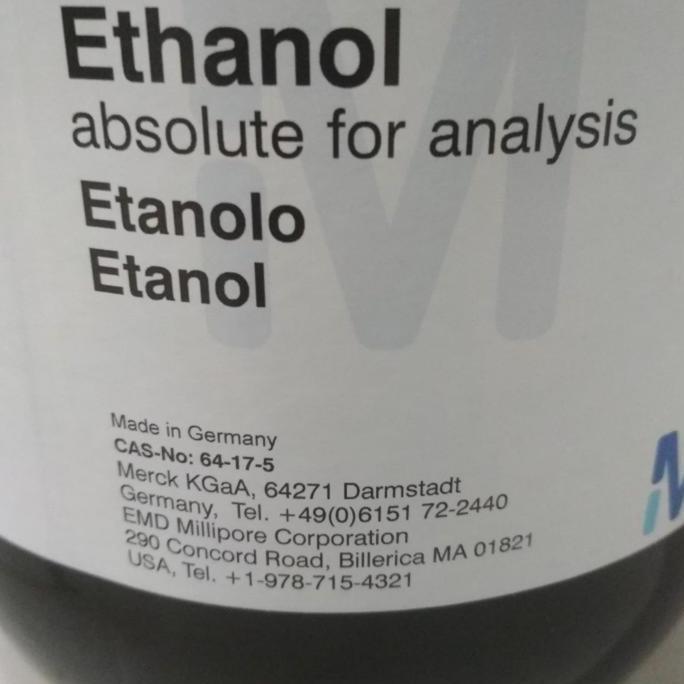 Ethanol Absolute Merck Ecer 500Ml Murah