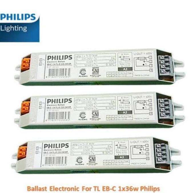 Ballast Philips 36 Watt/untuk PLL dan aquazonic