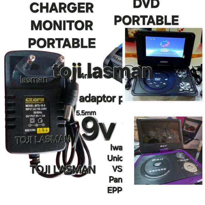 2a9v adaptor charger casan colokan listrik carge charge adapter psu dvd portable gmc nakai advance a