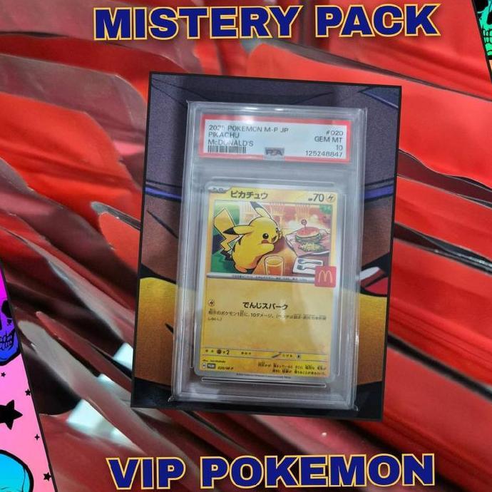 Terlaris Mistery Pack - Vip Pokemon (Psa & Cgc Only)