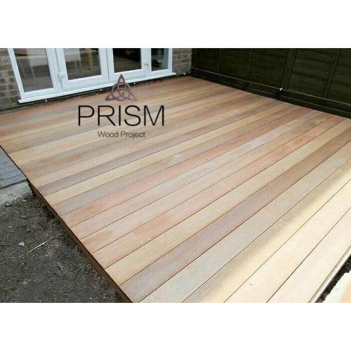 Papan kayu ulin polos Tebal 2 cm panjang 60 cm