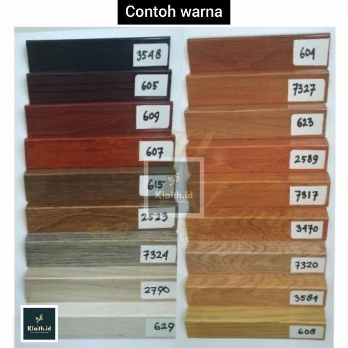 list lantai, lis lantai vinyl, list lantai parkit, List L, adaptasi