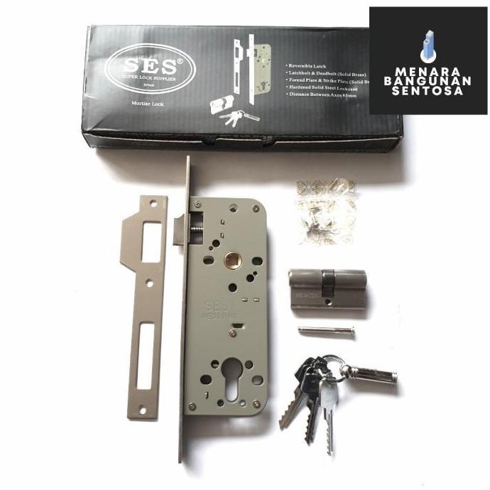 Body Pintu SES 2030 40mm Putih / Kunci Pintu