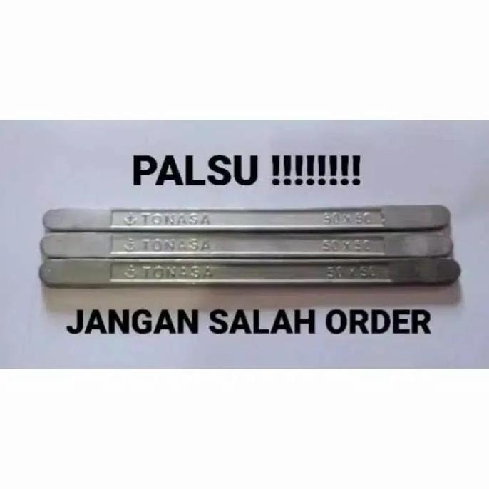 Timah TONASSA Timah Batangan Timah Solder Batangan Patri Ecer