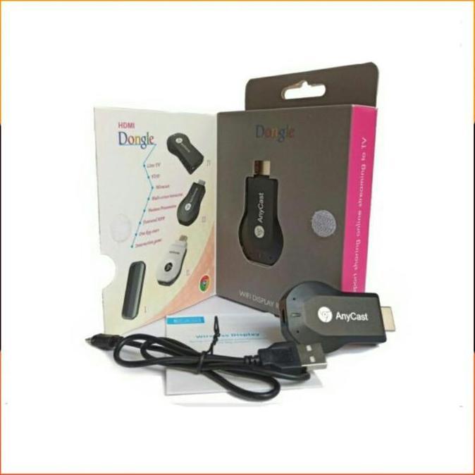 [COD] PAKET LENGKAP ANYCAST DONGLE DARI HP KE TV TABUNG / ANYCASH DONGEL MIRACAST WIFI DISPLAY SCREE