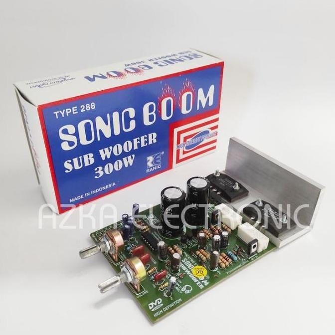Kit Power Subwoofer Aktif Sonic Boom 300 Watt