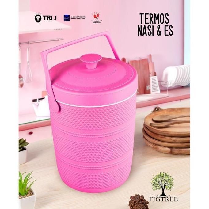 Termos Nasi Es Batu 17 Liter Gratis Centong & Saringan Tahan Panas Dingin 12 Jam