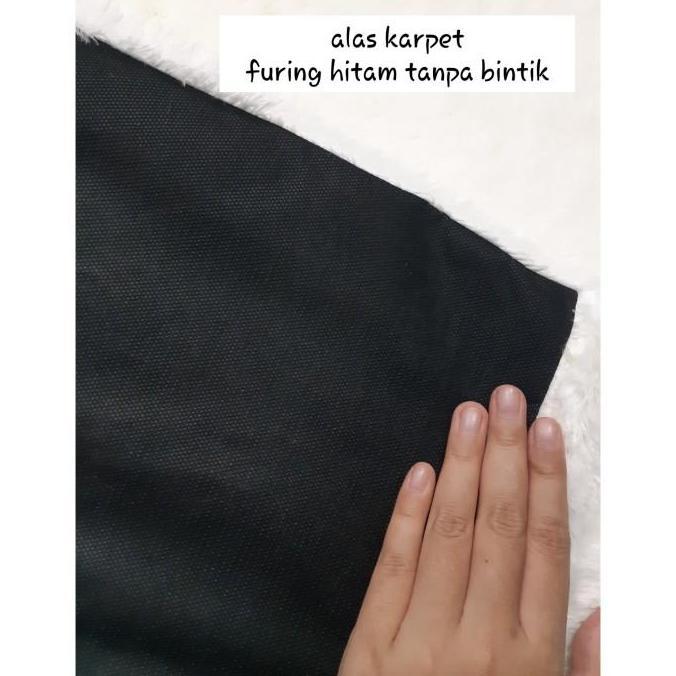 karpet busa bulu boneka rasfur tebal 3cm