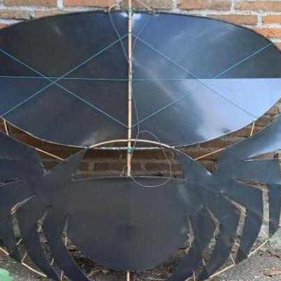 LAYANGAN BLACK SPIDER 1 METER BONUS SENDAREN