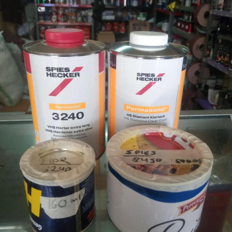 Clear Spies Hecker HS Diamond 8450 0.5L Hardener 160ml