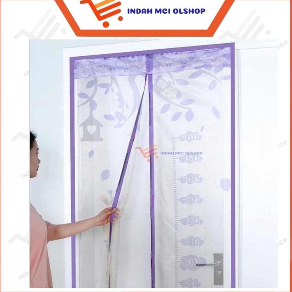 Tirai Magnet Pintu Anti Nyamuk / Gorden Magnet Pintu