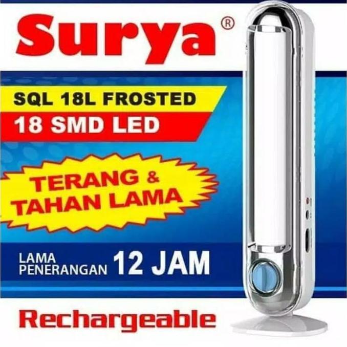 Lampu Emergency LED SQL 18 Surya