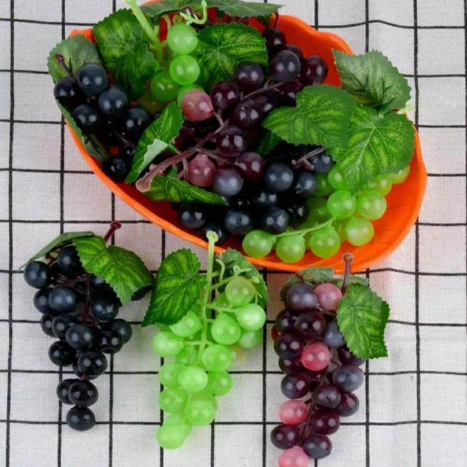 buah hias pajangan buah-buahan palsu artificial fruit hiasan meja
