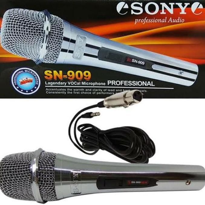 Microphone SONY SN - 909 / Mic SONY SN 909 SILVER, GOLD,