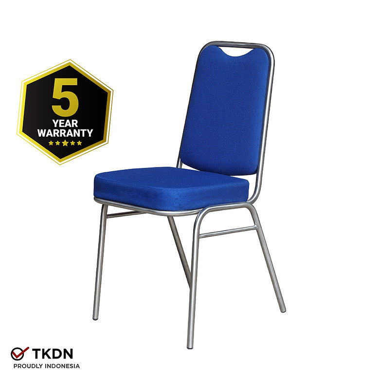 Kursi Susun Hotel Chair Kursi Gereja Stainless Chair Kursi Resto Banquet Chair - Seahorse REBORN Sta