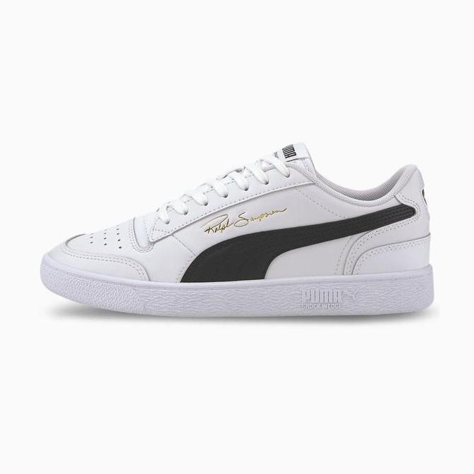 PUMA Ralph Sampson White Black Red ORIGINAL | Sepatu Pria MS