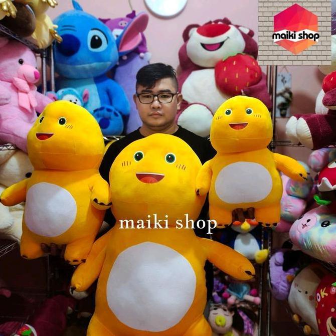 Boneka Dino Kuning Naloong Super Cute