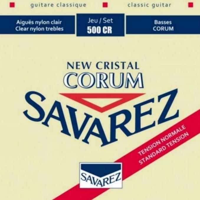 Savarez 500 CR - New Crystal Corum Normal Tension Classical Strings