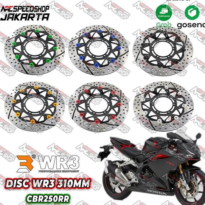 Disc Brake Cakram Piringan Depan Wr3 Cbr 250Rr 150R K45N Cbr250Rr New