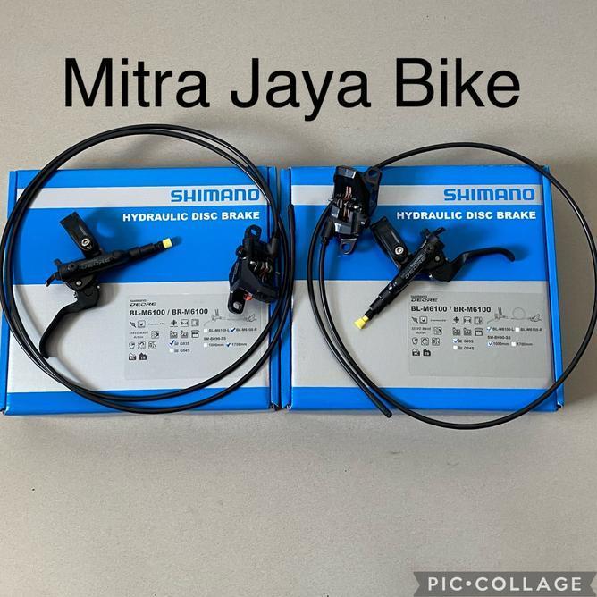 Disc Brake Set Hidrolik Shimano Deore M6100