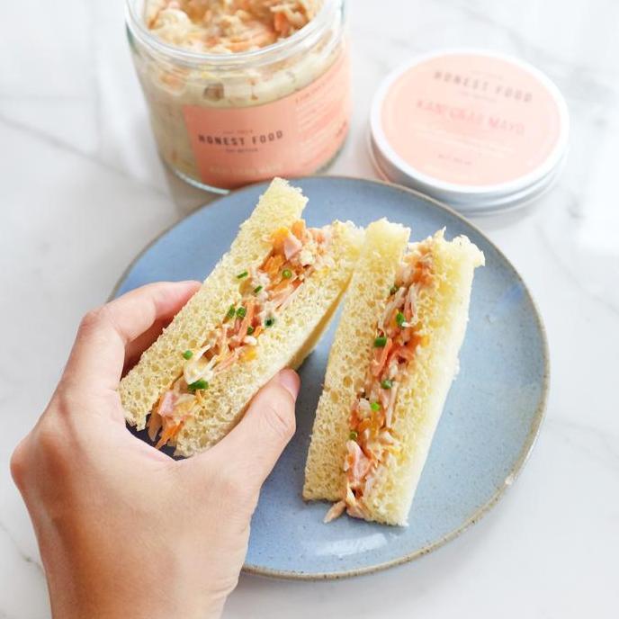 Glow- Kani Crab Mayo Honestfood/Olesan Selai Kepiting/Kani Mayo/Selai Sandwich/Olesan Roti