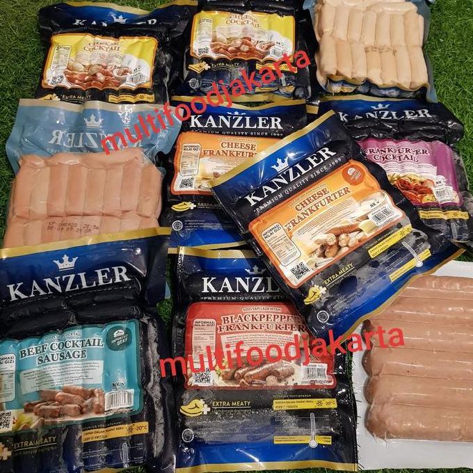 Beff- Sosis Ayam Kanzler Cheese Cocktail 500Gr/Kanzler Sosis Cheese Cocktail