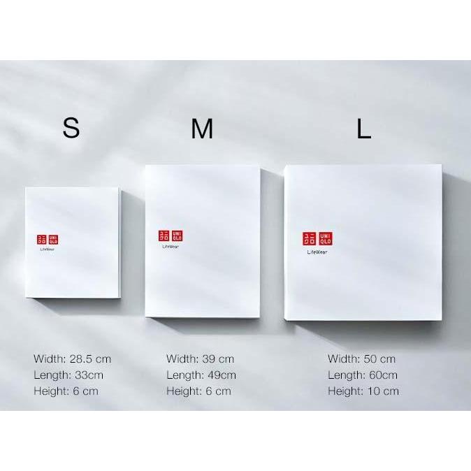 UNIQLO Gift Box Set Hampers Kotak Kado Bungkus Hadiah JM
