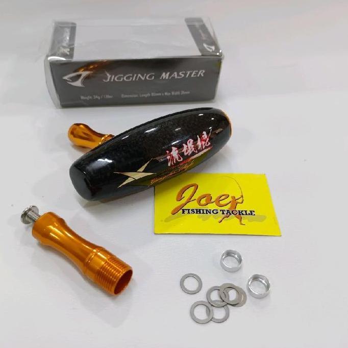 T-Bar Carbon Knob Jigging Master - Knob Reel Pancing - Alat Pancing