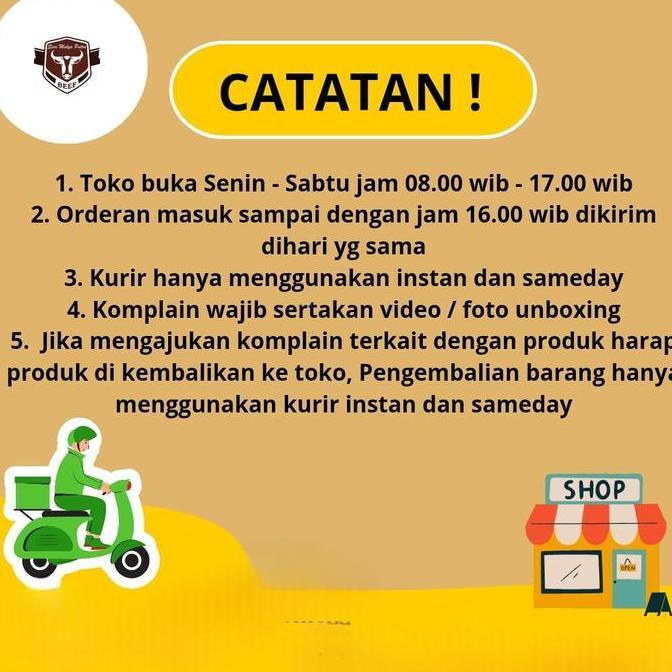 Beff- Tunjang ,Kikil Kaki - Kaki Sapi - Kikil Kaki Lepas Tulang  Daging Frozen