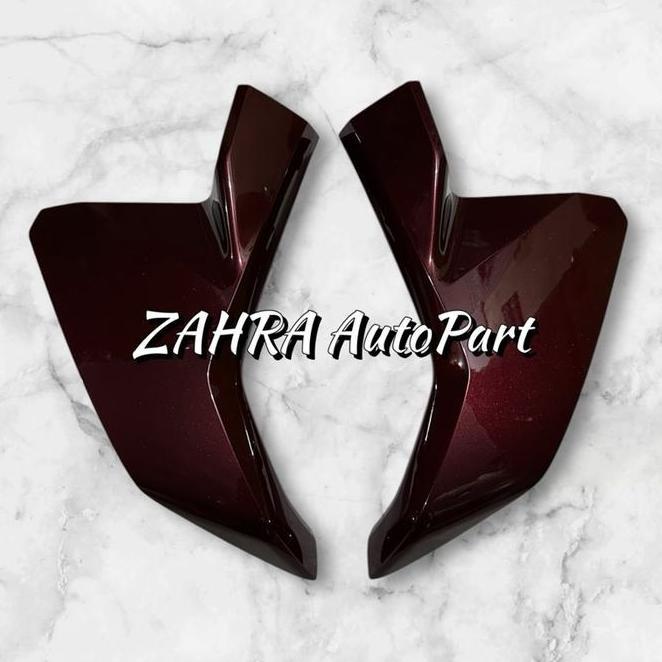 Cover Rl Side Tahun 2025 Pcx 160 Merah Sambungan Sayap Kanan Kiri Gen 2 Hati Burgundy