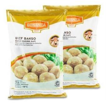 Beff- Bakso Sapi Bonanza Import Premium 500 Gram | Meatball Beef Ball