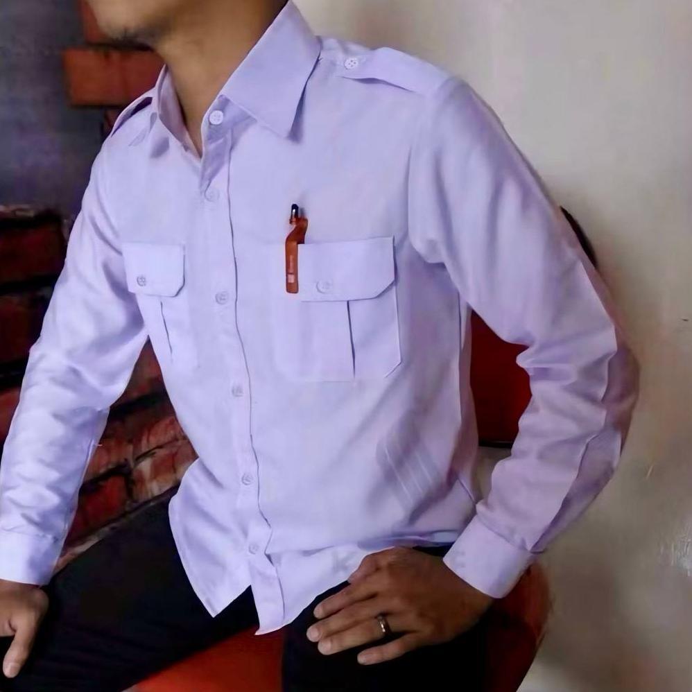 Harga Baru Seragam Dinas Pdh Putih Baju Dinas Putih Pns Pria Lengan Panjang / Pendek Kemeja Putih Ke