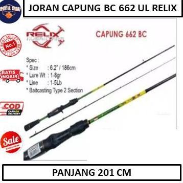 TERMURAH - Joran Capung BC 662 UL Relix Nusantara Line 1-5 lb - ALAT PANCING