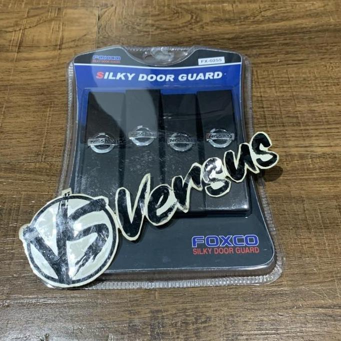 Silky Door Guard Logo Nissan/Pelindung Pintu Logo Nissan Livina/Juke/March/Serena/Navara/Kick/Leaf/M