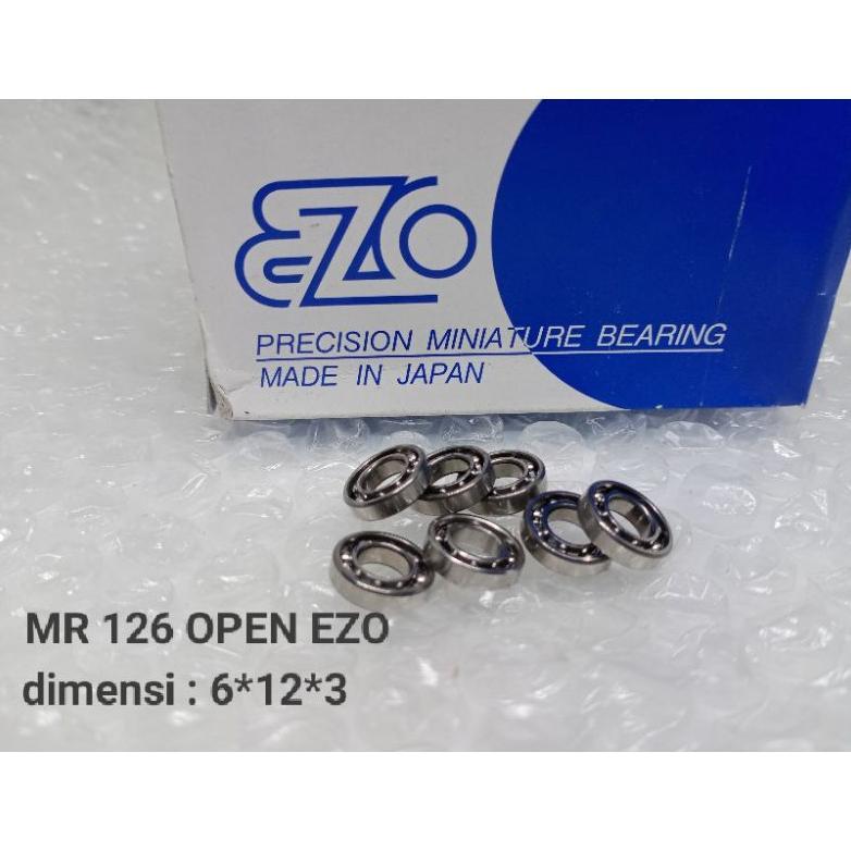 bearing miniature MR 126 open EZO 6*12*3 origins ready