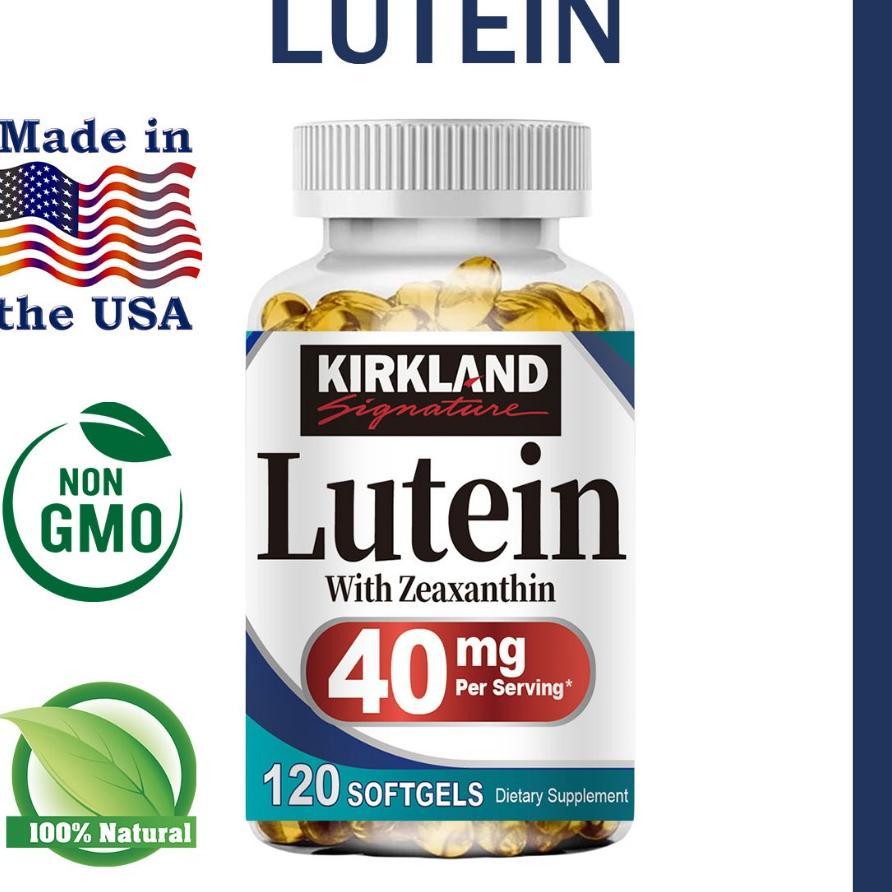 Suplemen Kesehatan Mata Kapsul Lutein & Zeaxanthin Suplemen Mata Untuk Perlindungan Dari Cahaya Biru