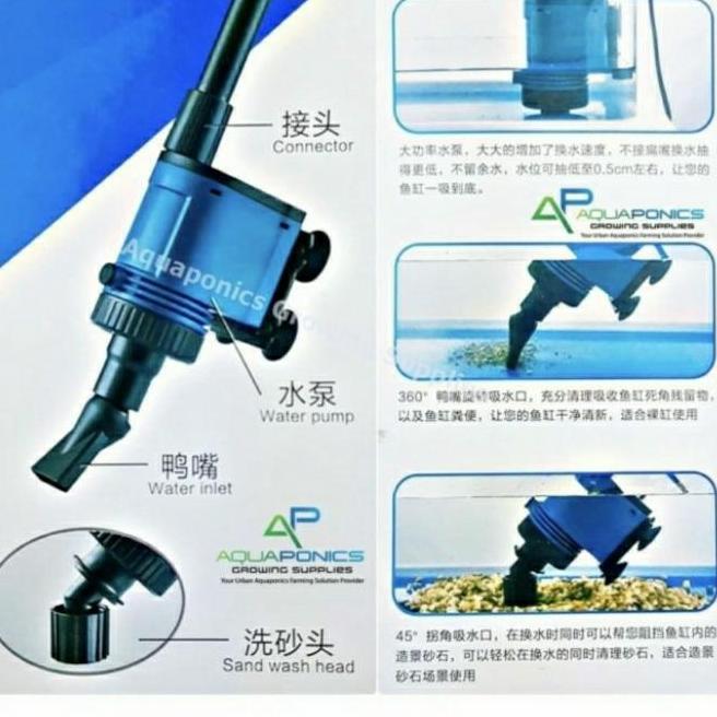 AMARA BO 028 ORIGINAL VACUM UNDERGRAVEL Cleaner Aquarium Aquascape SUM