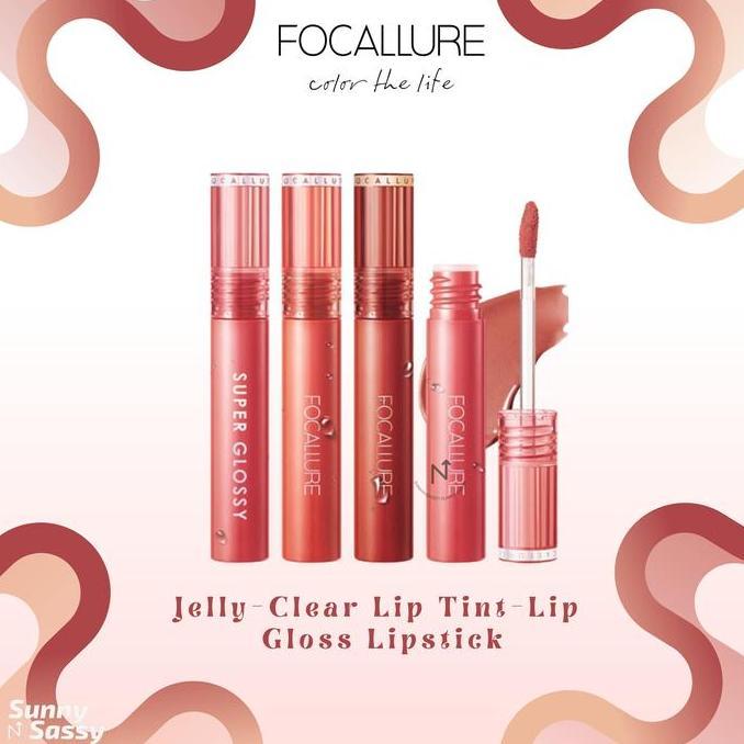 Lipcolor- Focallure Glossy Tint Liptint Lipstick Liquid