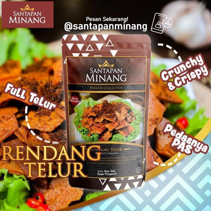 Sunakku- Santapan Minang Rendang Telur Kering Premium