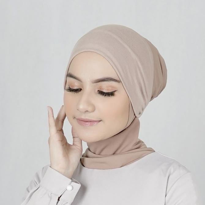 Byxt- Nobby Ciput Bandana Bahan Katun Rayon Ciput Inner Hijab Dalaman Kerudung Turki Anti Gerah