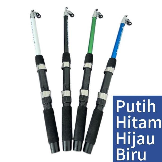 Mantap- Joran Pancing Murah Merek Terkenal Joran Pancing Portable Fiberglass Joran Laut Telescopic A