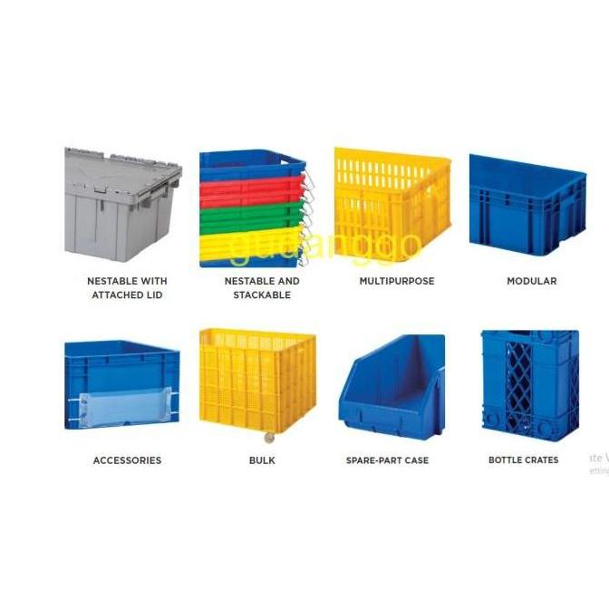 (CARGO) Spare Part Case 0111 Rabbit Kotak Perkakas Komponen Stackable