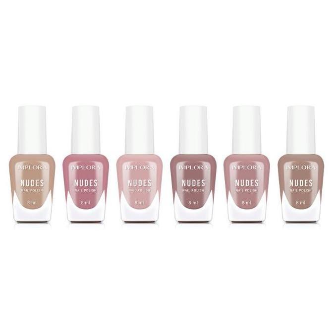 Neiru- Kutek Implora Isi 6Pcs Cantik Kutek Implora Halal Muslimah Kutek Implora Wonder Abg Kutek Sho