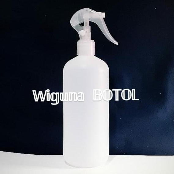 Botol trigger spray 500 ML HDPE Natural / Botol trigger 500ml natural