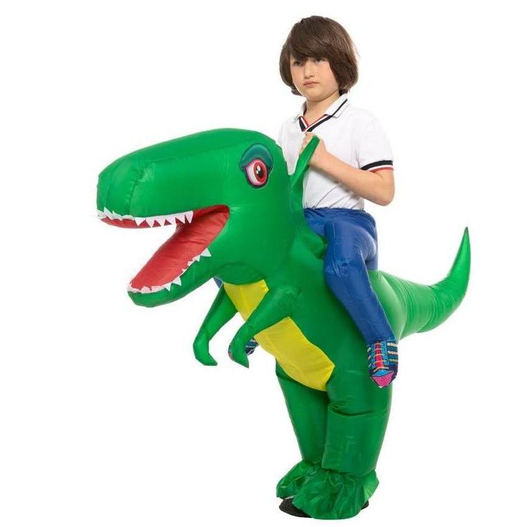Kostum Baju Badut Kostom Dino Kostum Dinosaurus Dewasa Anak Bayi Inflatable Costume Baby Children Ki