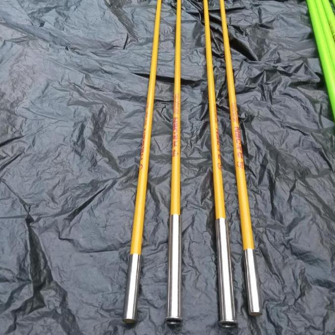 1paket Fiber kaku untuk sayap layangan 4batang sudah termasuk sambungan, stik piber sayap layangan g