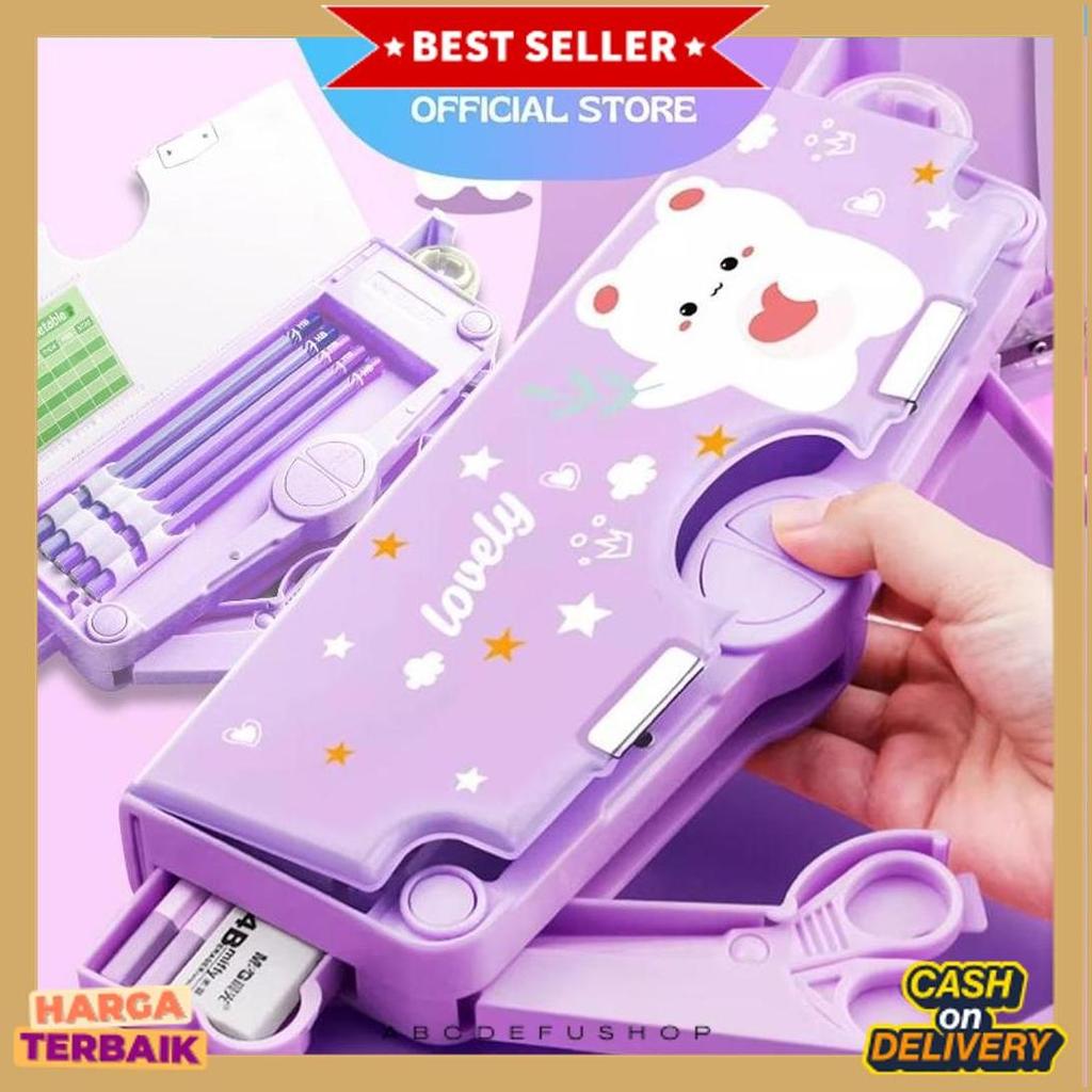 Exclusive [Ready] Aimilo Kotak Pensil Anak Perempuan Tempat Pensil Anak Perempuan Kotak Pensil Multi