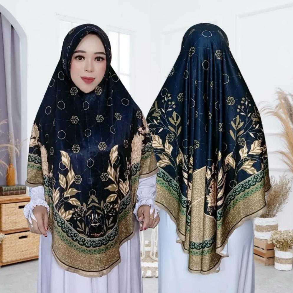 MURAH HIJAB BERGO MOTIF KHAIRA PRINTING JUMBO JERSEY PREMIUM