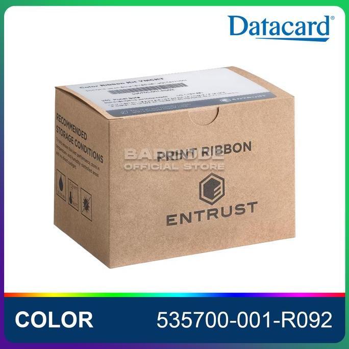 Softrit- Ribbon Warna Color Datacard Cd168 - Cd 168 - Ymckt 535700-001-R092