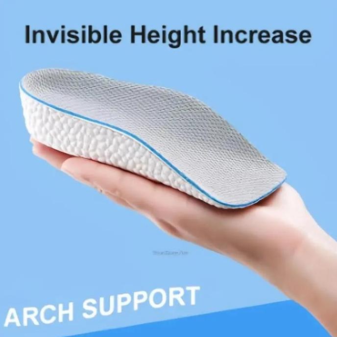 TWOVAN INSOLE PENINGGI BADAN SOL SEPATU PENINGGI ALAS SEPATU PRIA DAN WANITA